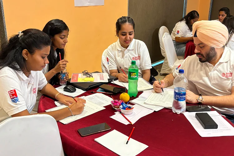 Interactive games at the event