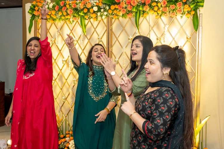 Interactive games at the event